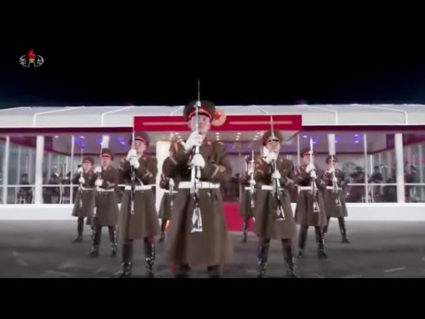 朝鮮人民軍 儀仗隊演技　2023. 2月　Honor guard　DPR-Korea