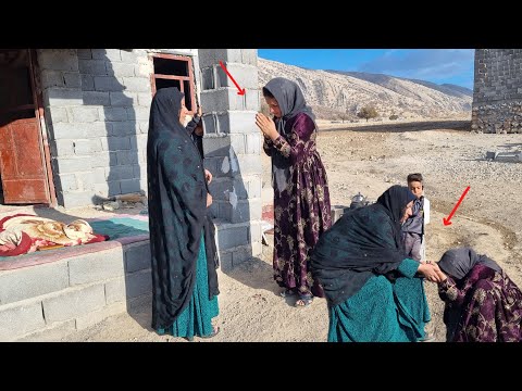 Begging: Cobra's begging from a wicked nomadic woman.