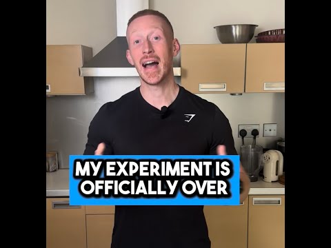 My Experiment is Over!