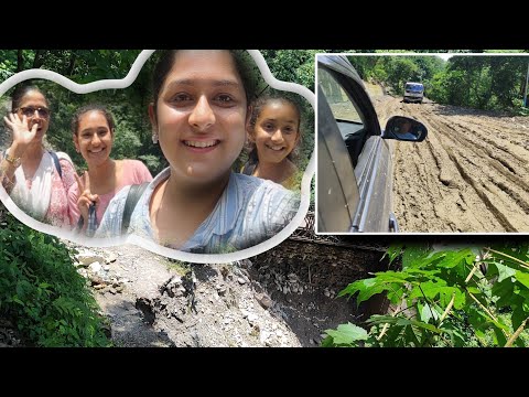 Monsoon Landslide in Sikkim🥲 | Difficulties in the hills🌲|| Traveling to Gangtok🚖