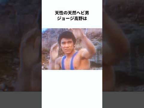 【謎のアストロノーツ】ジョージ高野（ザ・コブラ）に関する雑学　#プロレス #雑学 #shorts