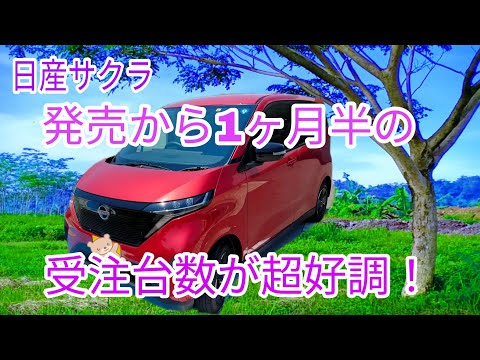 【日産サクラ】発売から1ヶ月半・受注台数超好調！どうしてこんなに好調なのか？