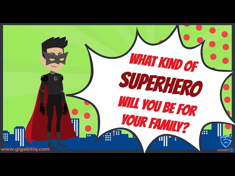 What Superhero Would You Be for Your Family? Discover Gigabit IQ's Ultimate Internet Protection!