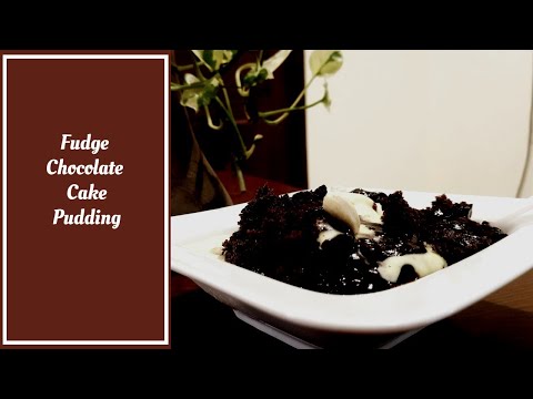 Hot Fudge Chocolate Pudding Cake | Dessert Recipe | Eggless & Without Oven | Quick & Easy