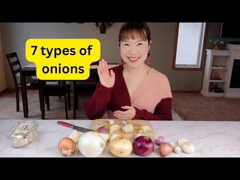 What's the difference between these 7 types of onions ? Yellow,white,red,sweet,white pearl,shallots