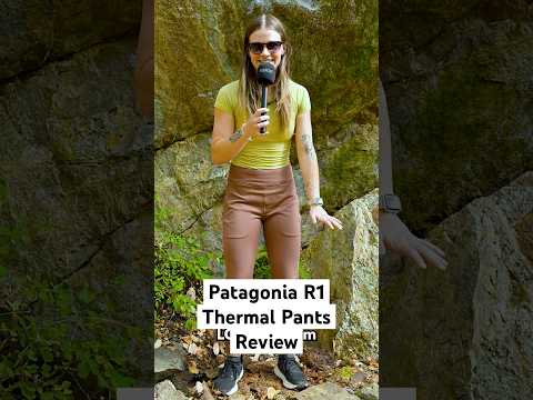 My #review of the NEW #patagonia #R1thermal bottoms! #patagoniabottoms #gearreview #climbing