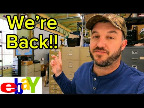 We’re Back w/ EBay Sales, Garage Sale Update, & our Latest Haul!!