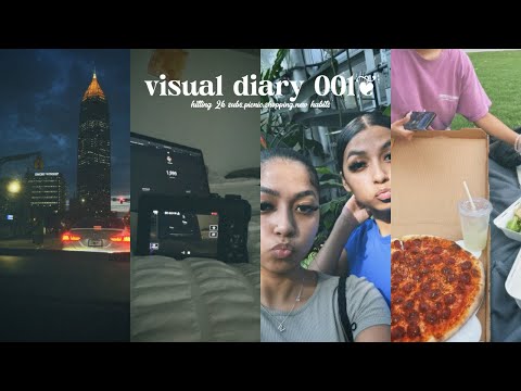 visual diary 001❦(hitting 2k subs, motivational, new habits, etc.)