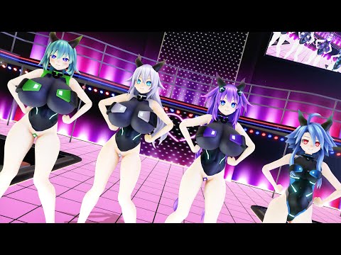 【MMD】吹っ切れた - サキュバス ネプテューヌ【紳士向け】