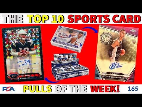 TOPPS PRODUCTS KEEP HITTING BIG! 🤯 | TOP 10 SPORTS CARD PULLS OF THE WEEK | EP 165