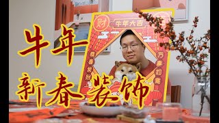 【vlog】我的春节家庭装饰 | 花一整天让家更有过年的气氛