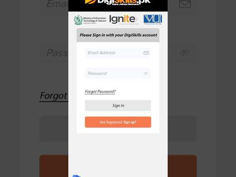 How to download and login Digiskills LMS #digiskills #digitalmarketing #ytshorts #shot