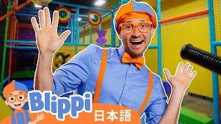 かたちといろをまなぼう | Blippi 日本語 - 幼児向け教育動画 | Blippi Visits the Funtastic Playtorium