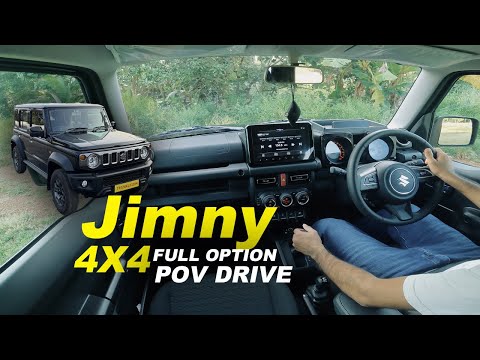 Jimny POV Drive | jimny car maruti suzuki | 4x4 jimny AT | pov test drive | asmr | asmr car drive |