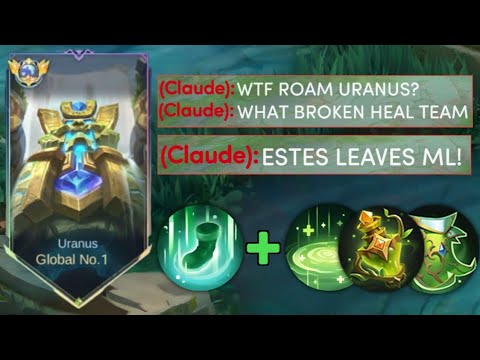 PRIEST MODE URANUS ROAM! IN SOLO RANKED GAME?! TOTALLY BROKEN HEAL