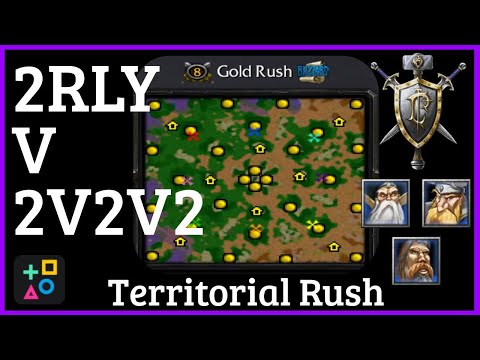 🟪🛡️Gold Rush [2v2v2v2] - Human & Night Elf vs. Many - Yts POV