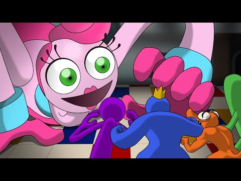 Rainbow Friends vs Poppy Playtime - Part 3 - Blue Vs Mommy Long Legs