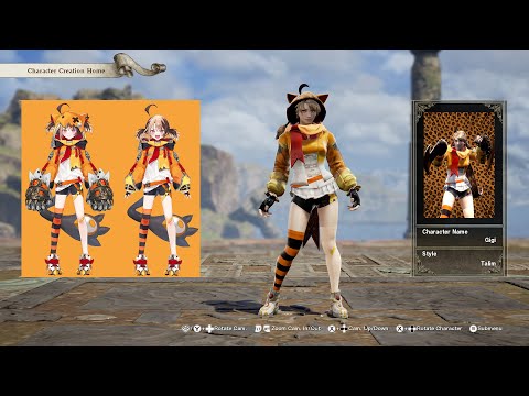 SoulCalibur 6; Gigi Murin (Hololive) custom character video guide by Zeno XC