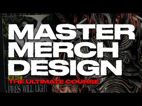 The Ultimate Merch Design Course For All Skills!