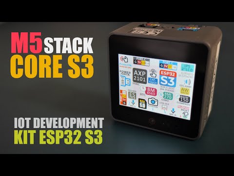 New M5Stack Core S3 now with CAMERA