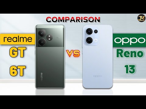 OPPO Reno13 vs realme GT 6T : Which Phone is Best❓🤔