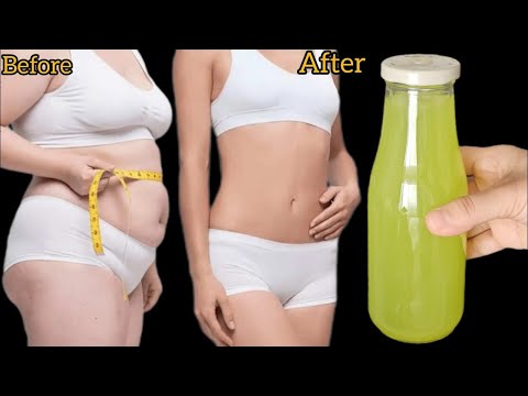 A secret military drink to lose 20 kg in a month that melts belly fat quickly