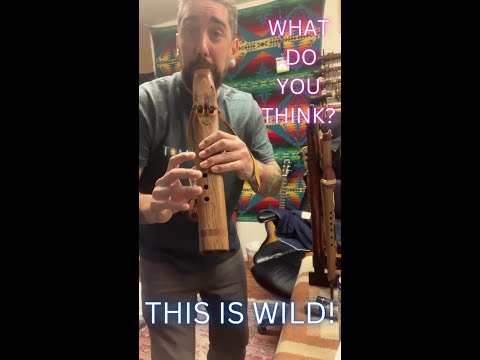 This instrument is magical! Thoughts? #NativeAmericanFlute #NativeAmericanStyleFlute #Flute #NativeA