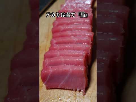 マグロ中トロの刺身が美味すぎた #マグロ #中トロ #刺身 #tuna