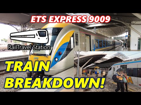 KTM ETS EXPRESS BREAKDOWN & DELAY! 🇲🇾🚆 KTM ETS Express 9009dn Ipoh→KL Sentral