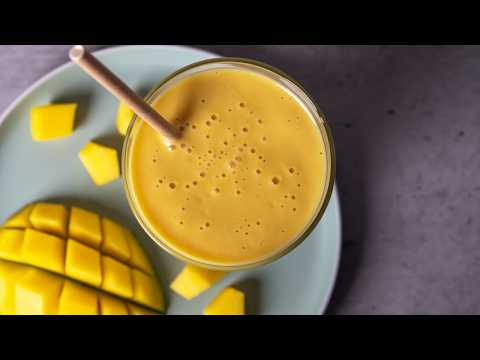 Traditional Mango Lassi That Is as Delicious as It Is Nutritious