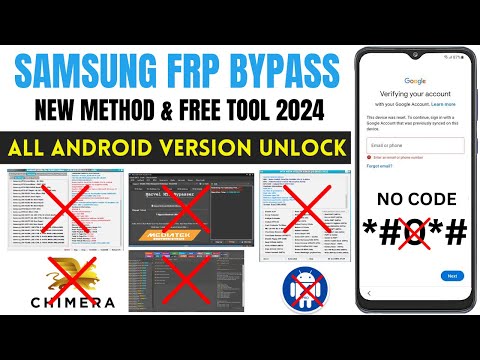 FREE METHOD!! SAMSUNG FRP BYPASS, UNLOCK NEW TRICK 2024 NO CHIMERA, NO *#0*# CODE