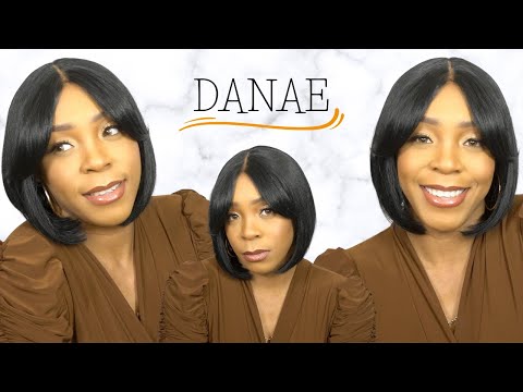 Freetress Equal Synthetic Hair Curtain Bang HD Lace Front Wig - DANAE --/WIGTYPES.COM