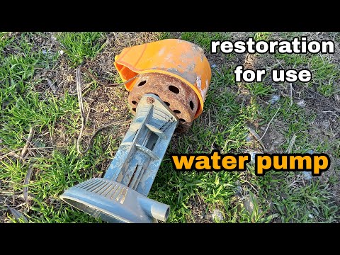 Restoration & Repair burned old air cooler water pump || Rewind Electric Motor with road map