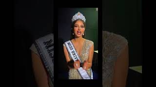 Miss Universe has a message to her fans | Harnaaz Sandhu #shorts