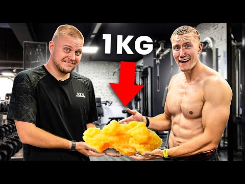 I Trained Konstantin in his Home Gym! (Insane Fat Loss)