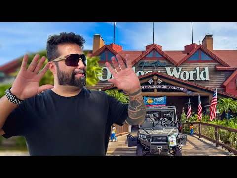 Fui aos EUA Visitar a Maior Loja de Pesca do Mundo - Bass Pro Shops