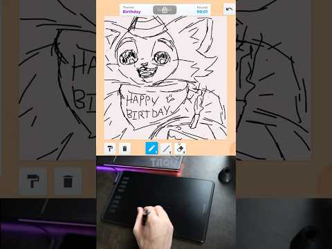 Roblox Speed Draw with a Tablet! 🥳🦊 | Tilou