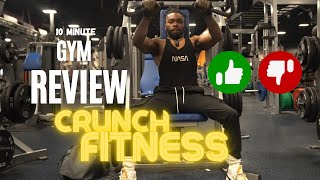 Crunch fitness gym review #crunchfitness #gymreview #workoutmotivation #bodybuilding