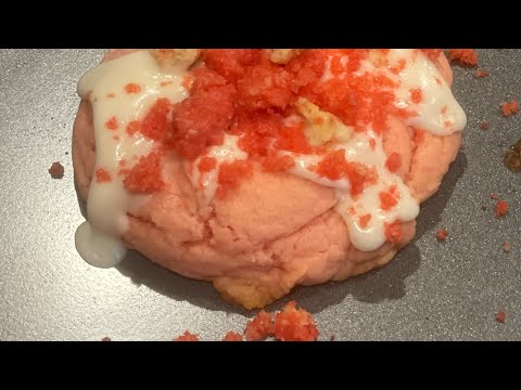 Easy strawberry shortcake cookies | cake mix cookies recipe #strawberryshortcake #cakemix #cookies