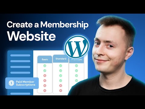 How to EASILY Create a Membership Website With WordPress (2025)