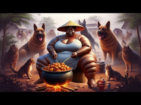 If Only They Knew Why Cats & Dogs Kept Barking At The Hot Rice and Chicken Seller #africanfolktales