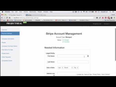 Ruby on Rails Tutorial 94   Stripe Update Settings Demo