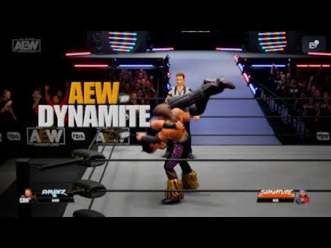 AEW DYNAMITE NICK JACKSON VS MATT HARDY!!!!!!!!!!!!!!!!!