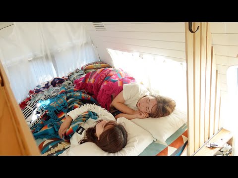 Japanese Girls Trip in Campervan of Our Own Making. [Hokkaido｜Shakotan｜Yoichi]