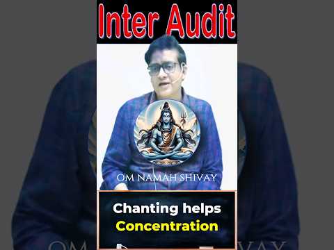 Chanting to improve concentration.