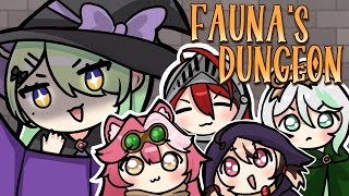 【FAUNA'S DUNGEON】 Forcing holoJustice to play a board game I made up