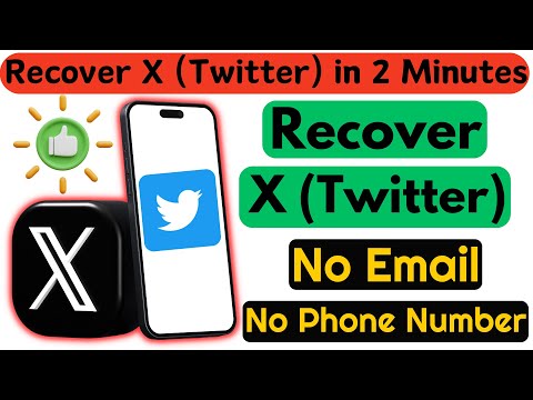 How to Recover Twitter Account Without Email or Phone Number