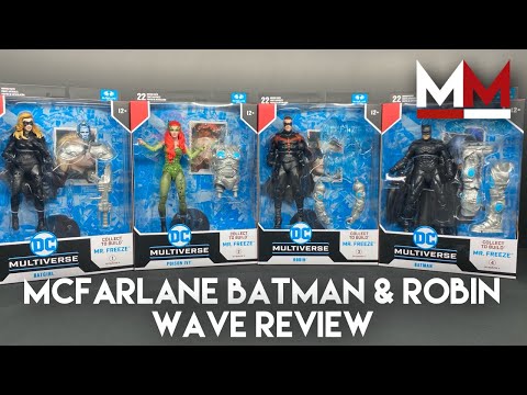 Mcfarlane Toys Batman & Robin Wave Review