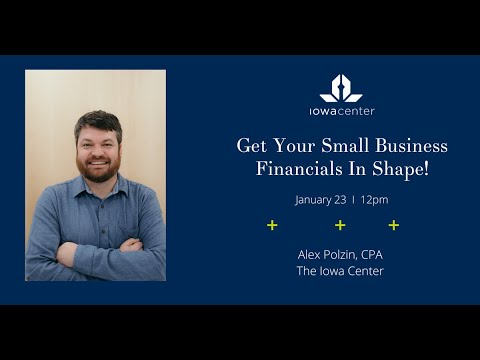 Small Business Essential: Getting Your Finances In Shape!