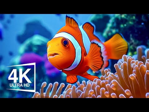 Jellyfish Aquarium 4K 🐠 Unlocking the Secrets of the Underwater - Peaceful Relaxing Music